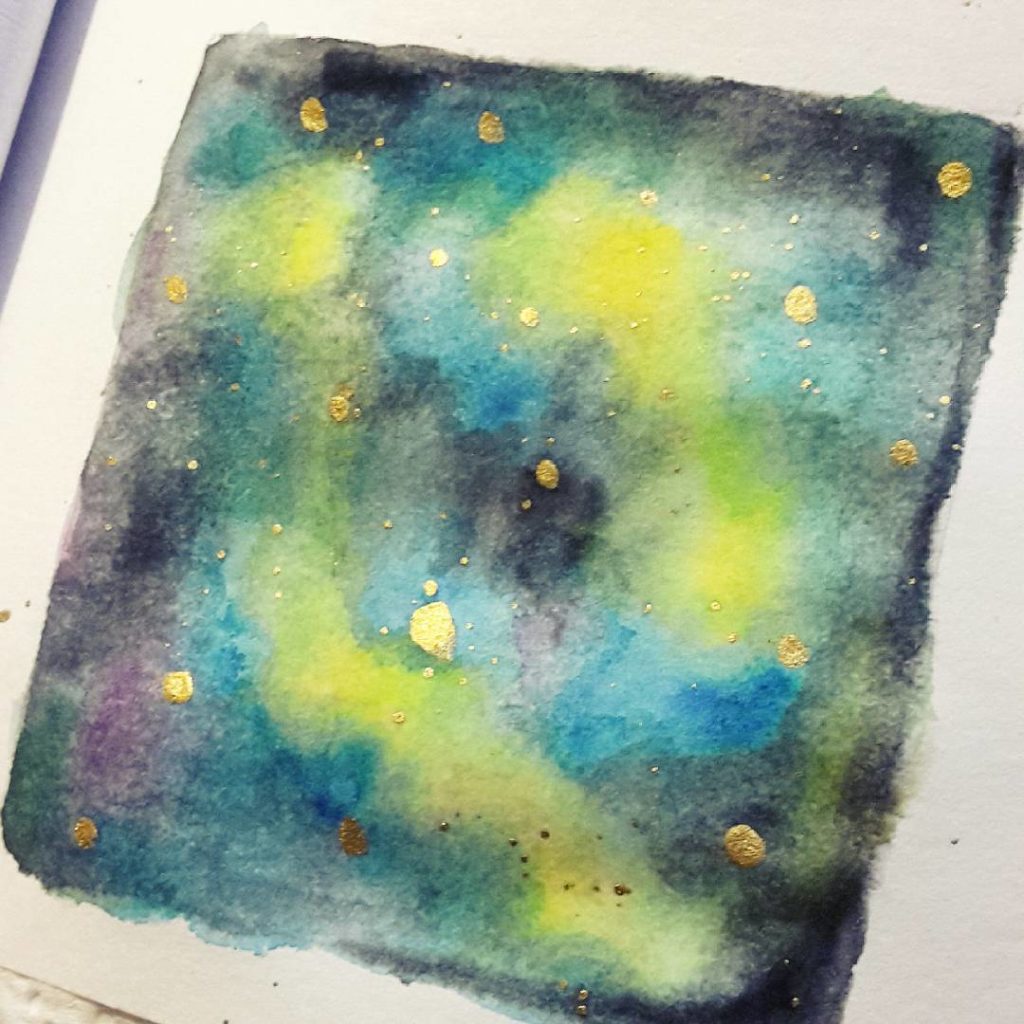 Galaxy style.

Noch immer ist ein bisschen Ruhe hier, aber ein paar ältere Sachen hab ich noch für euch... hier mal wieder ein Galaxie-Versuch ^^