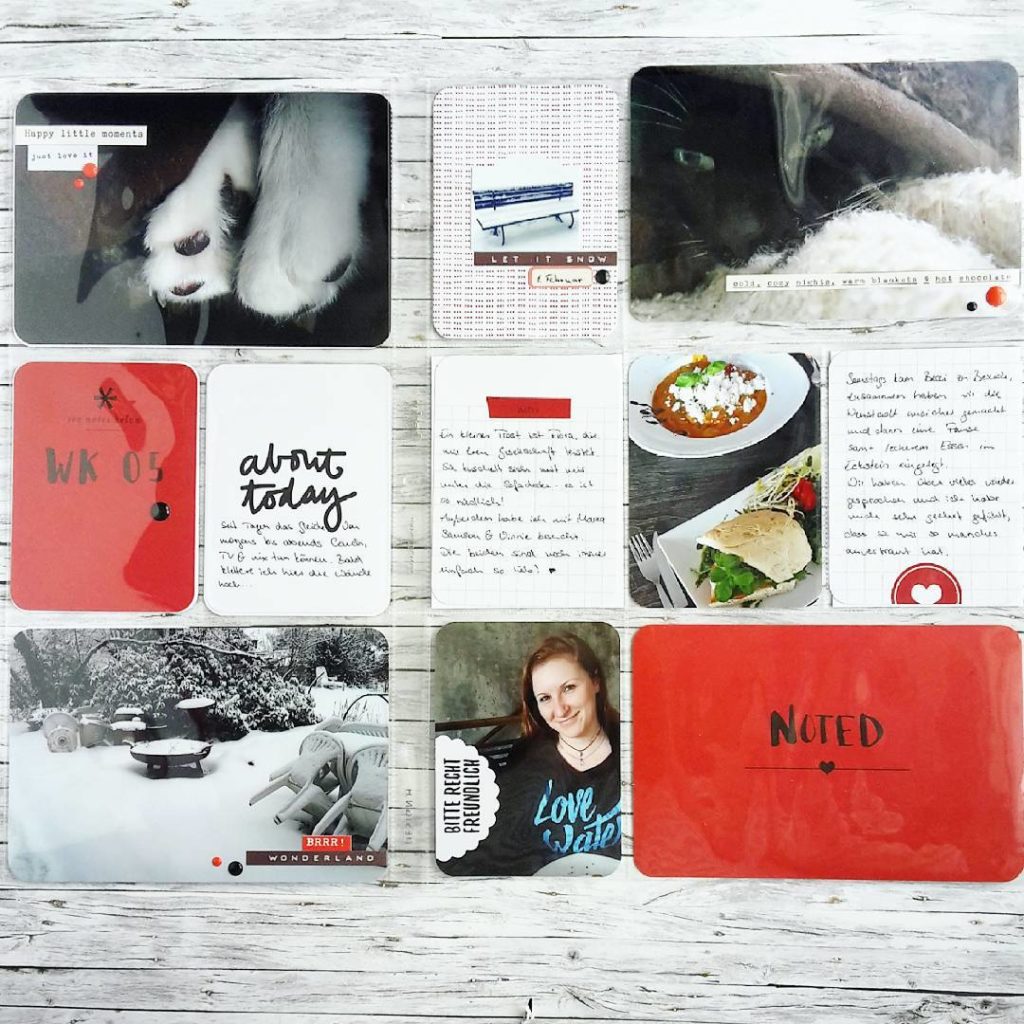 When I have a really calm week, my Project Life is full of catcontent.  .

Im Blog zeig ich heute meine Woche 5  aus diesem Jahr. Schaut gern vorbei! :)