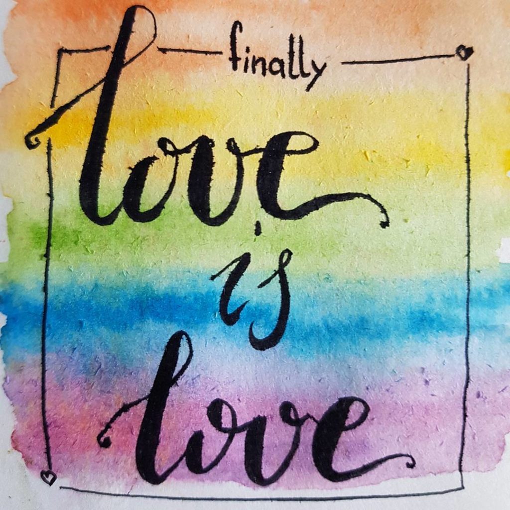 Finally. ❤ #marriageforall #equality #loveislove #ehefüralle