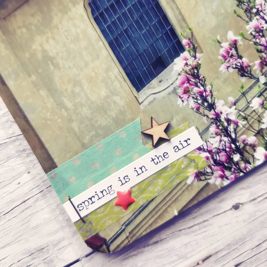 After a really tired weekend full of headaches I  fliped through my project life album and found a really nice page. Here is a sneak peak ;) #projectlife #projectlife2017 #memorykeeping #crafting #paper #paperlove #scrapbooking #washitape #phrasesticker #enameldots #woodveneer #spring #prague #blossomlove #sneakpeak