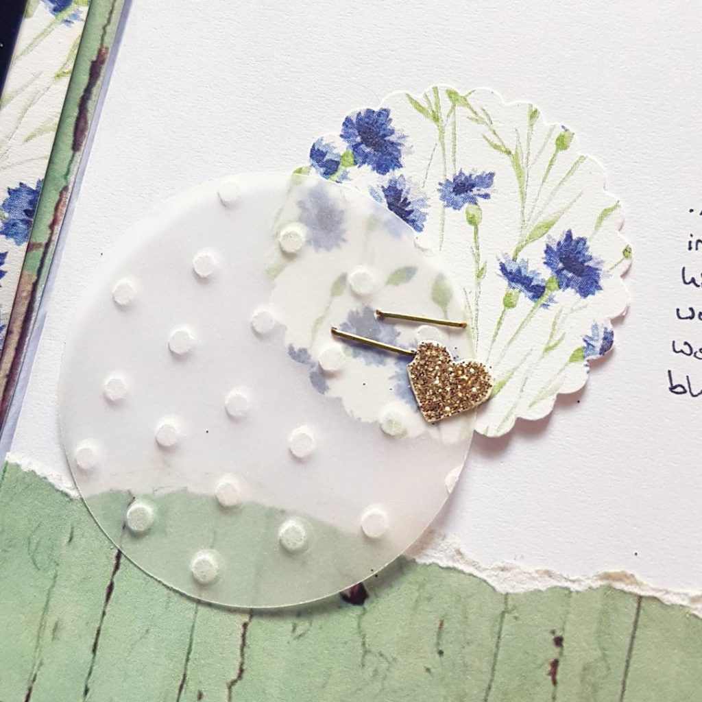 I love the traveler's notebook. I can use some really old bits and bobs really easily. ❤

#scrapbook #scrapbooking #paper #paperlove #crafting #memorykeeping #travelersnotebook #danidori #danipeuss #bobunny #vellum #punching #diecuts #sizzix #bigshot #embossing