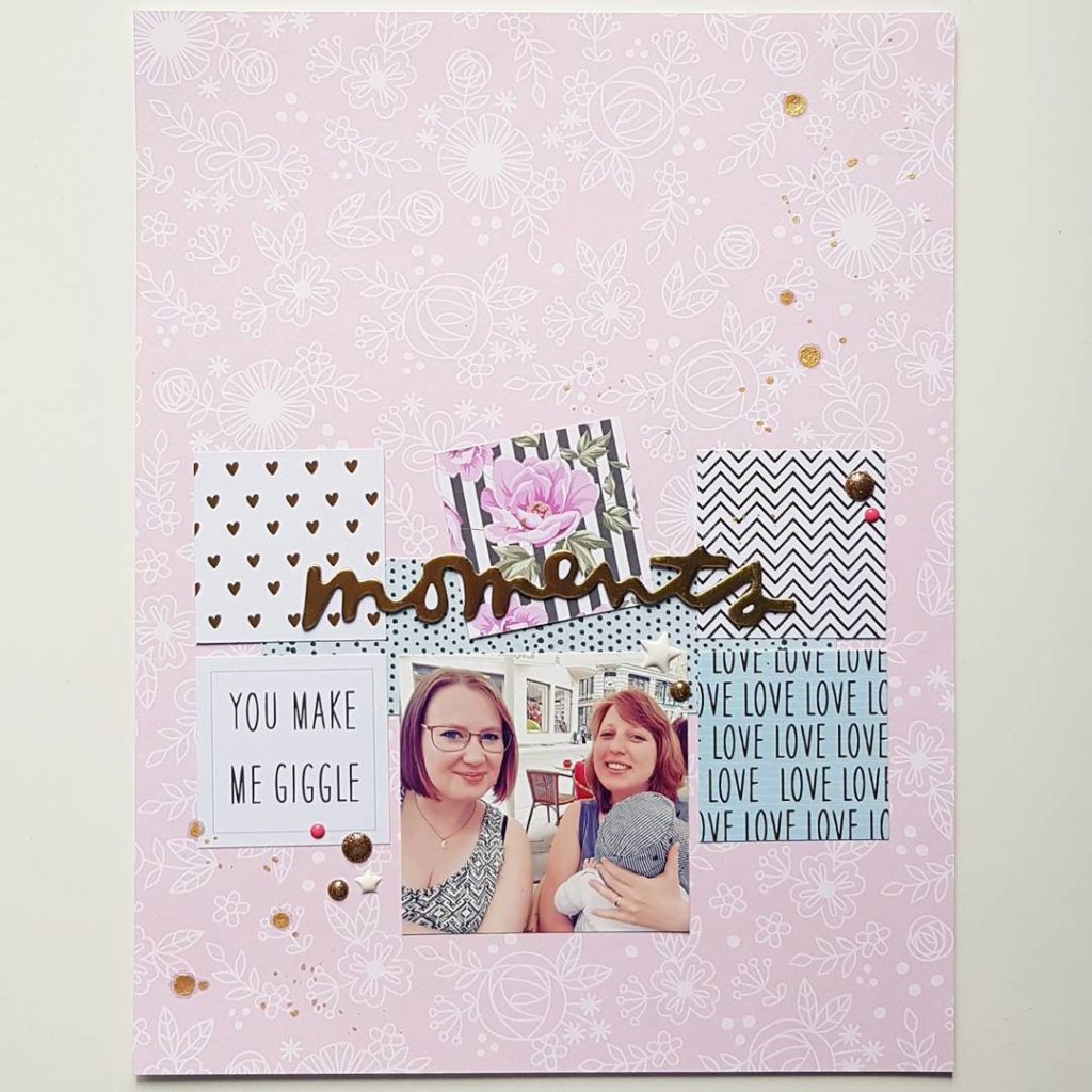 Day 3 of the #7t7s by @kreativsuechtig - and I think I really like the result! 

#scrapbook #scrapbooking #scrapbooklayout #memorykeeping #paper #paperlove #crafting #diy #pebbles #danipeuss #floral #heidiswappcolorshine #enameldots