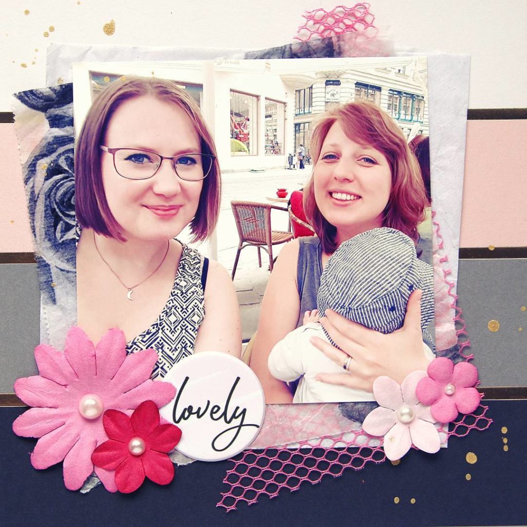 I love mini albums - they're so cute. So I made one for my dear @goldkindsblog - the special thing: I can add pages from time to time. Like this one here. ❤ #scapbooking #scrapbook #scrapbooklayout #minialbum #memorykeeping #mymindseye #scraps #tissuepaper #heidiswappcolorshine #crafting #paper #paperlove #flowers #pinkfreshstudio #indigohills