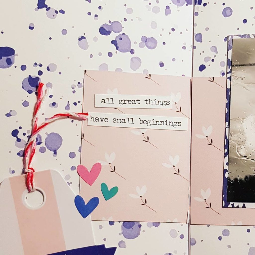 So today is a holiday here in germany. And instead of blogging or working - I did some creative stuff... here you have a little teaser  .

#scrapbook #scrapbooking #paper #paperlove #crafting #diy #memorykeeping #travelersnotebook #danipeuss #danidori #pinkfreshstudio #indigohills #phrasesticker #tag