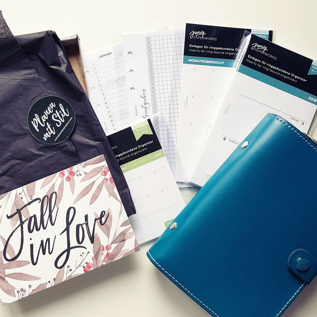 2018 - I'm ready for you! ❤ 
#planner #plannerlove #planneraddict #planner2018 #newin #haul #filofaxingdeutschland #filofaxing #personalplanner #plannergirl #juniqpaperworks #inserts