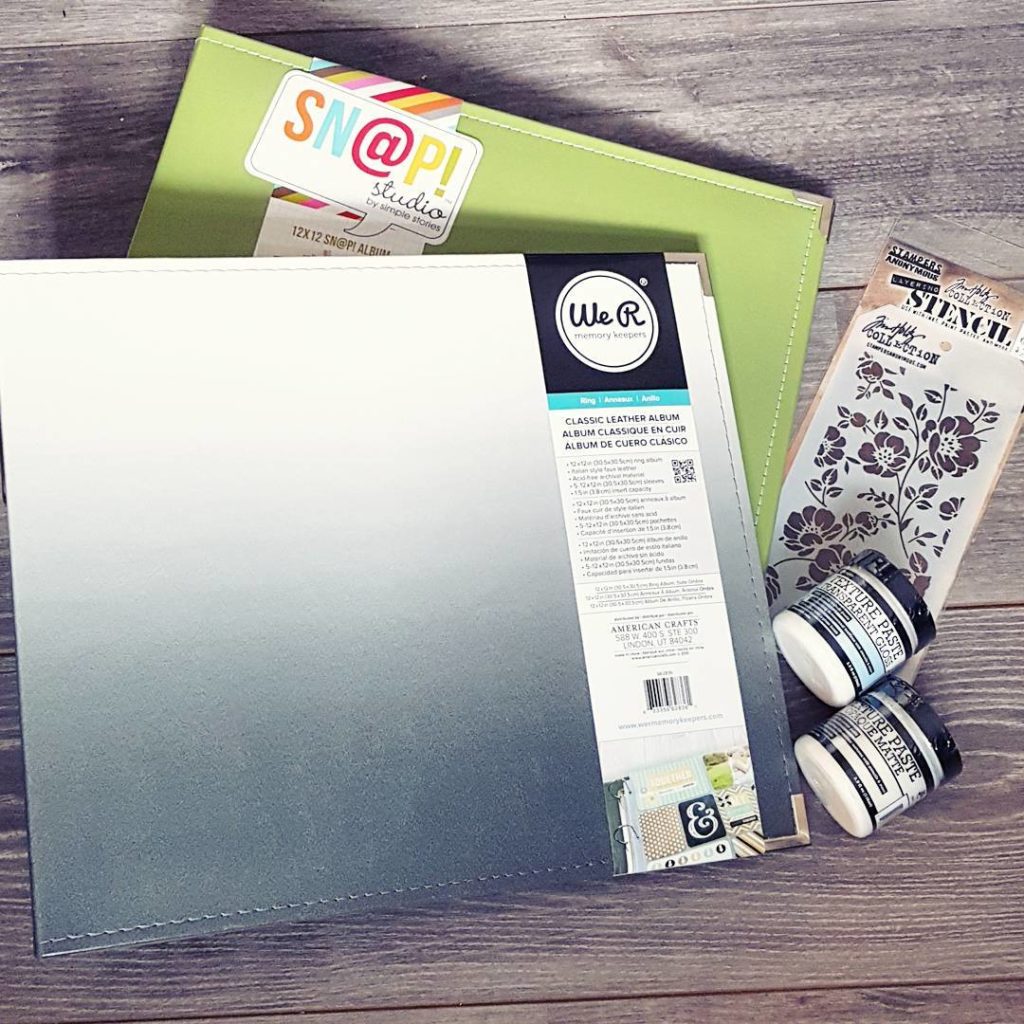 So. The Project Life for 2018 is going to be BIG. Wow. 12x12 is soooo huge!!!  .

#scrapbook #scrapbooking #projectlife #projectlife2018 #memorykeeping #wearememorykeepers #simplestories #snap #12x12album #12x12 #timholtz #ranger #texturepaste #stencil #danipeuss #newin #haul #danipeusswintersale